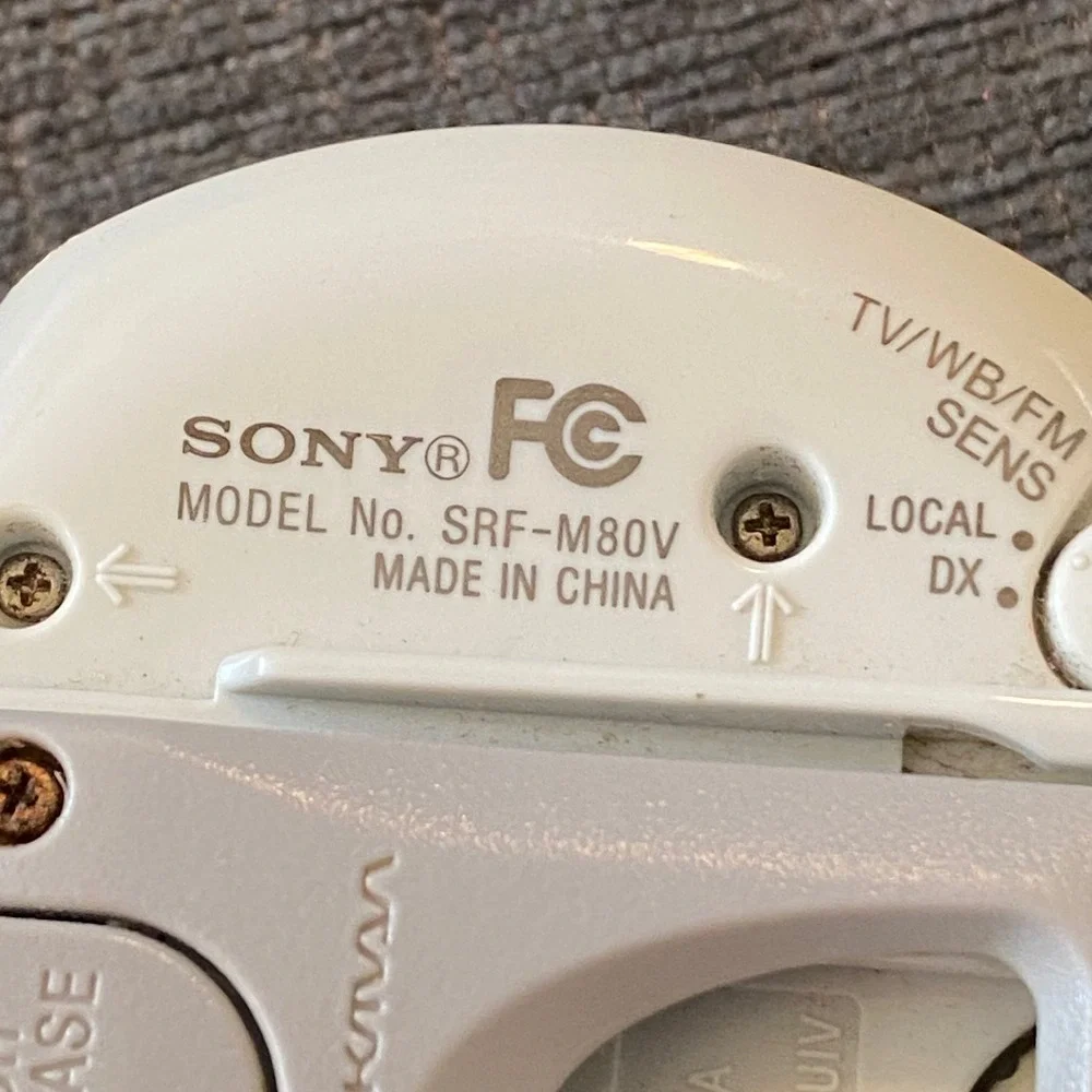 Sony walkman srf